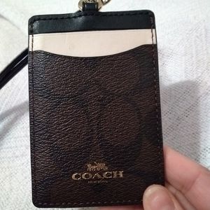 Coach | Accessories | Coach Colorblock Signature Lanyard Id | Poshmark